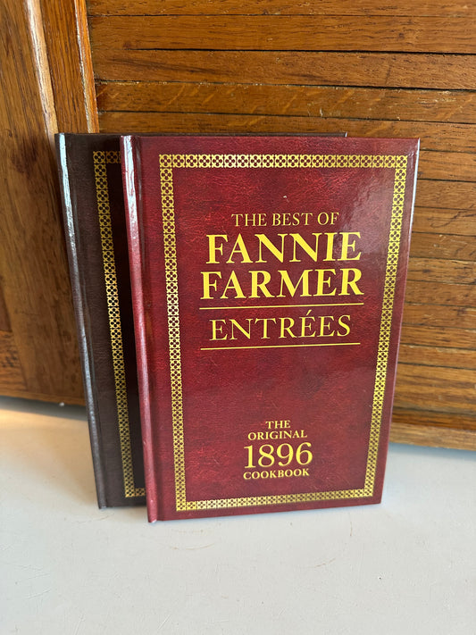 Set of 2 Fannie Farmer Cookbooks